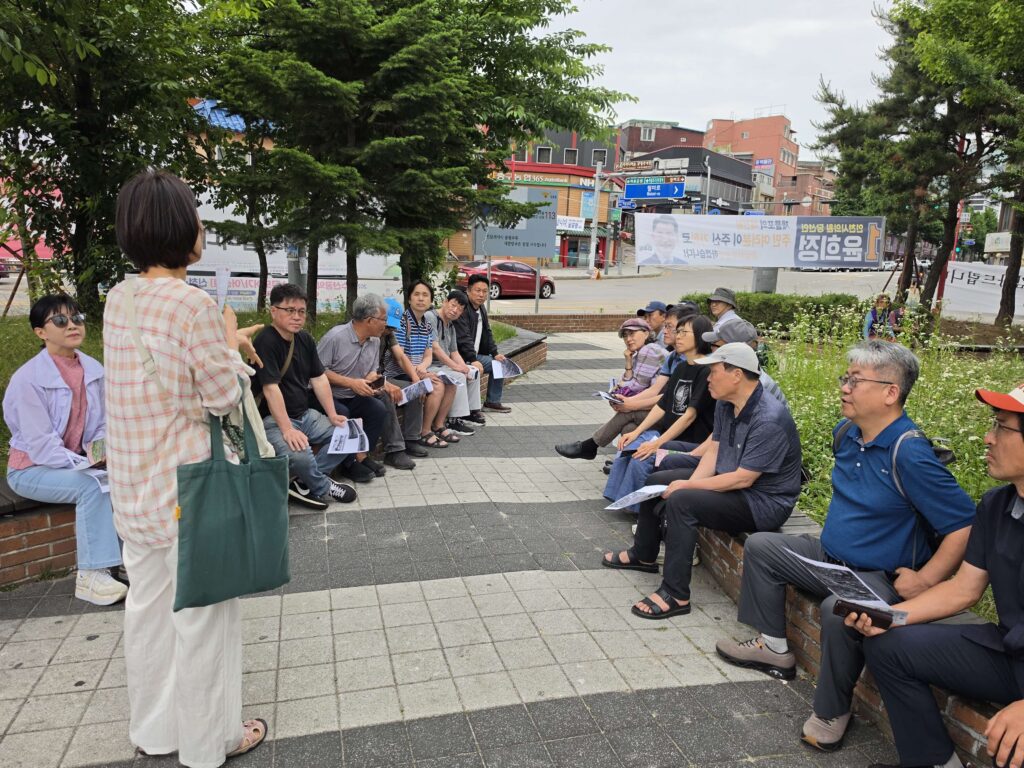 인천역 광장 사전 설명