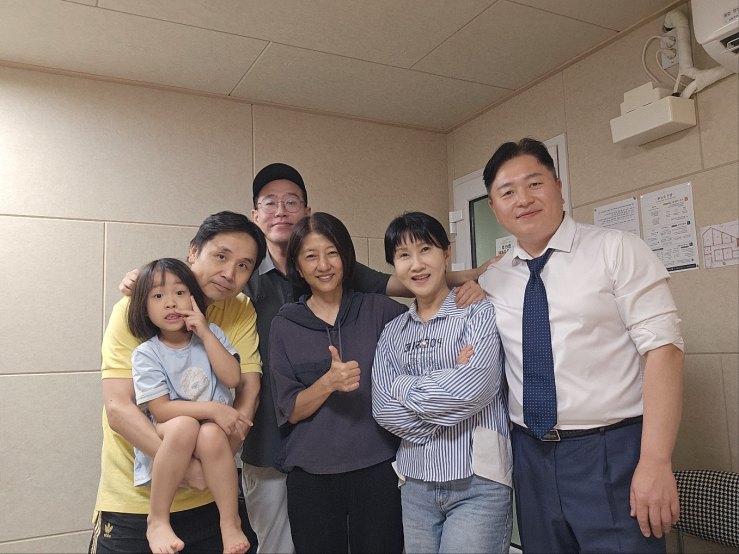 합숙훈련에 참가한 노래단 동문들