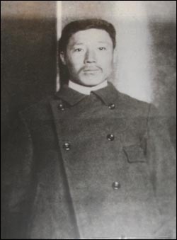 1908년 의병 활동 중의 안중근