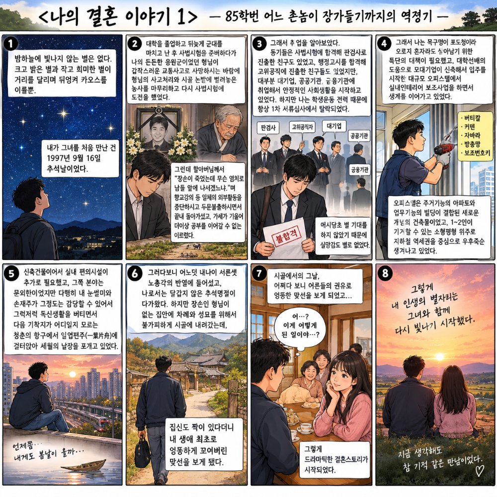나의 결혼 이야기 만화