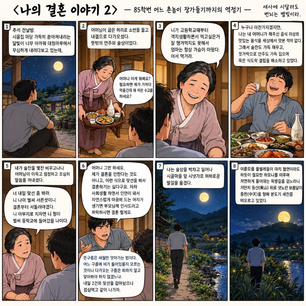 나의 결혼 이야기 제2화 만화