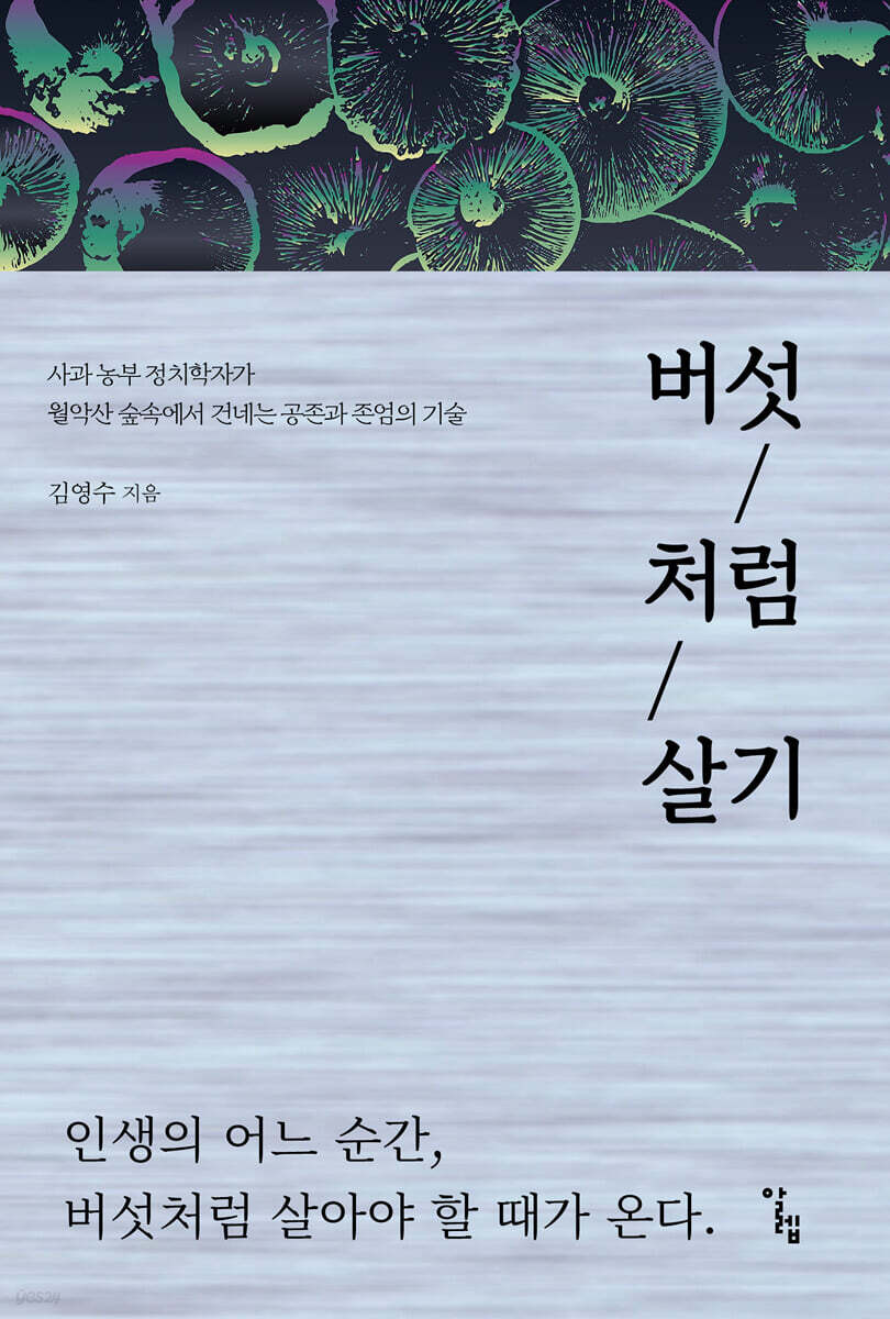 『버섯처럼 살기』 표지